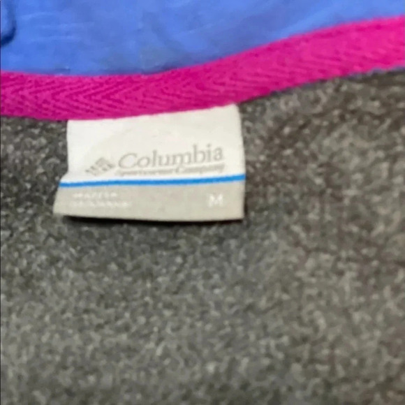 Columbia Women’s Grey Pullover Hooded Sweatshirt with Kangaroo Pocket MEDIUM - Picture 3 of 5